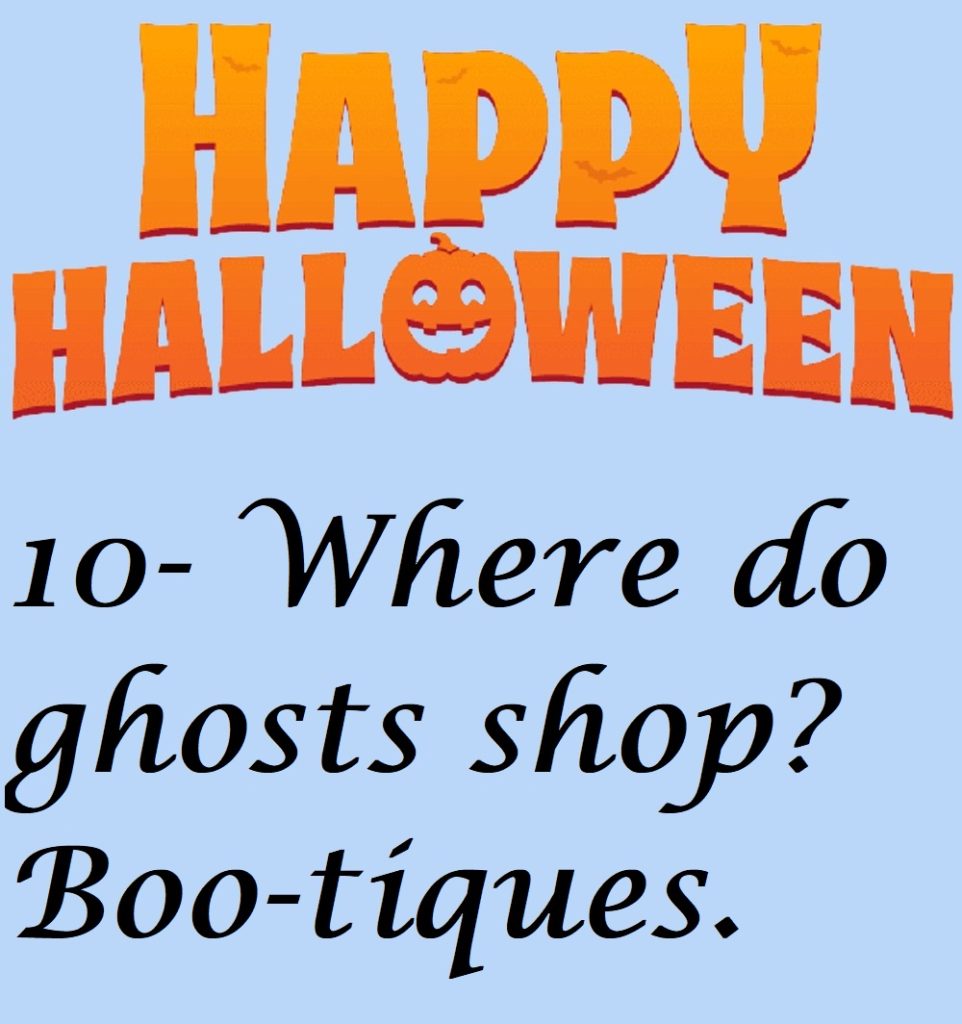 17 Funny Halloween Ghost Jokes For Kids And Adults | Satibal