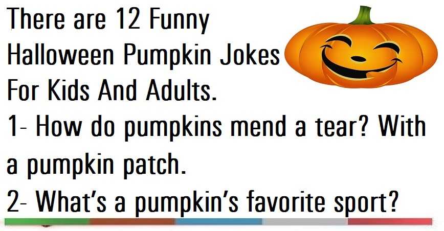 12 Funny Halloween Pumpkin Jokes For Kids And Adults | Satibal