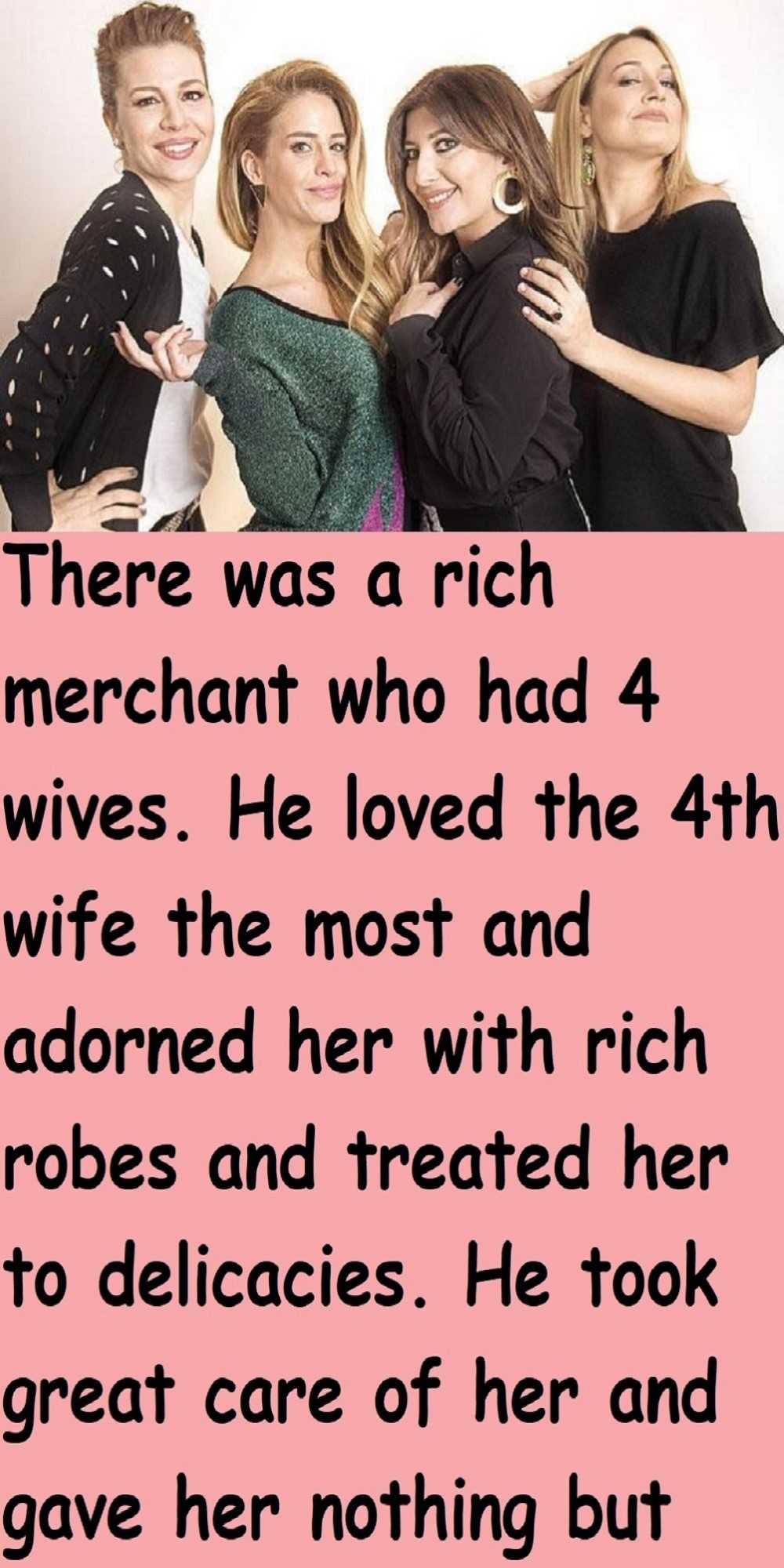 Moral Story The Four Wives p -
