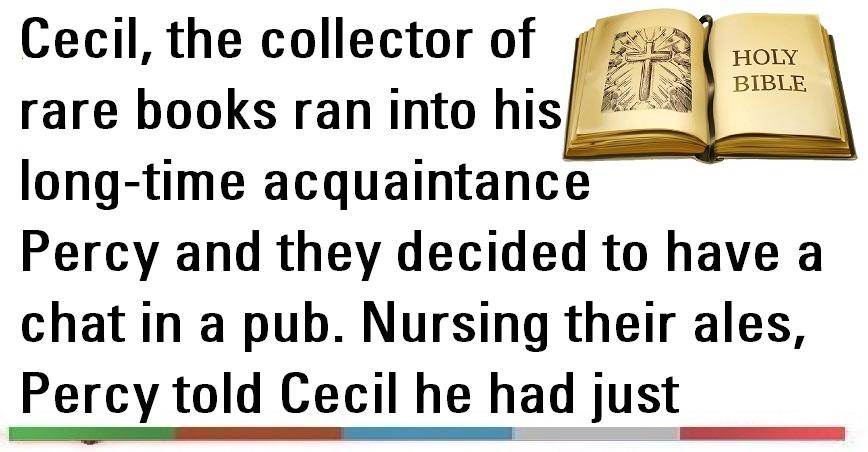 Funny Joke ‣ A Rare Book