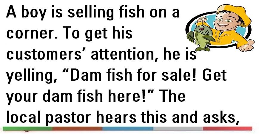 Funny Joke ‣ Fish For Sale