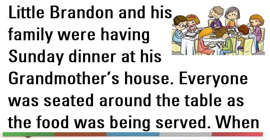 Funny Joke ‣ At The Dinner Table