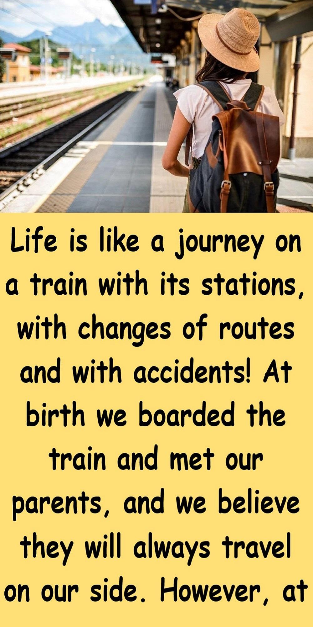 Quotes The Train Of Life p -